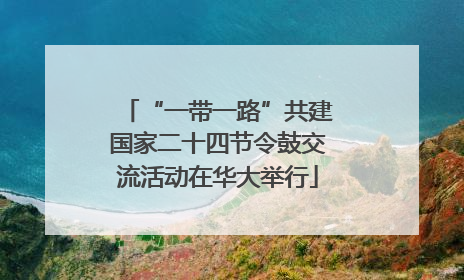 “一带一路”共建国家二十四节令鼓交流活动在华大举行