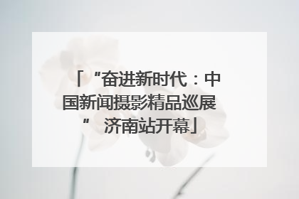 “奋进新时代：中国新闻摄影精品巡展” 济南站开幕