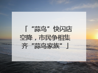 “蒜鸟”快闪店空降，市民争相集齐“蒜鸟家族”