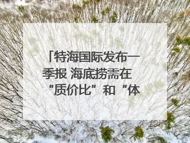 特海国际发布一季报 海底捞需在“质价比”和“体验感”中找到平衡｜新经济观察