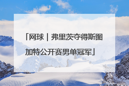 网球｜弗里茨夺得斯图加特公开赛男单冠军