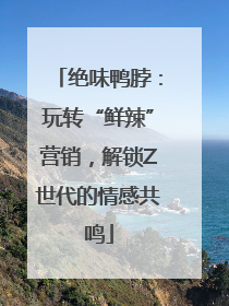 绝味鸭脖：玩转“鲜辣”营销，解锁Z世代的情感共鸣