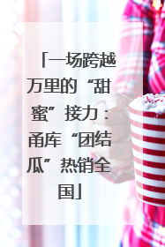 一场跨越万里的“甜蜜”接力：甬库“团结瓜”热销全国