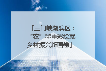 三门峡湖滨区：“农”墨重彩绘就乡村振兴新画卷