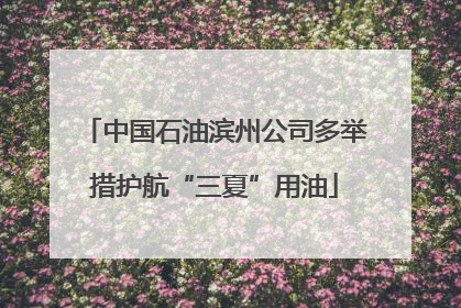 中国石油滨州公司多举措护航“三夏”用油