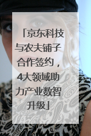 京东科技与农夫铺子合作签约，4大领域助力产业数智升级