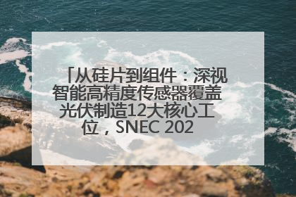 从硅片到组件：深视智能高精度传感器覆盖光伏制造12大核心工位，SNEC 2025诚邀见证