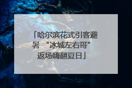 哈尔滨花式引客避暑 “冰城左右哥”返场嗨翻夏日
