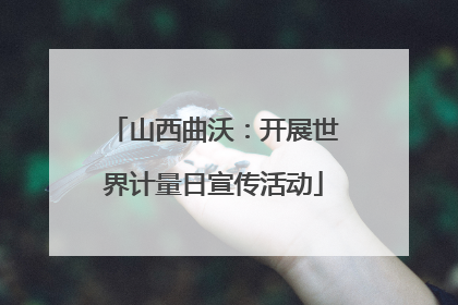 山西曲沃：开展世界计量日宣传活动