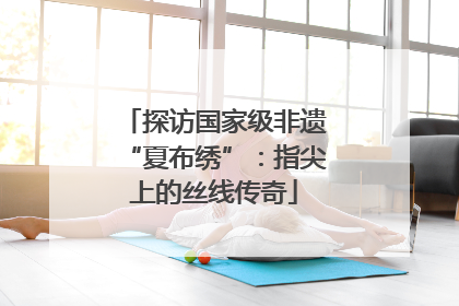 探访国家级非遗“夏布绣”：指尖上的丝线传奇