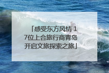 感受东方风情 17位上合旅行商青岛开启文旅探索之旅