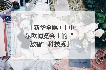 新华全媒+丨中东欧博览会上的“数智”科技秀