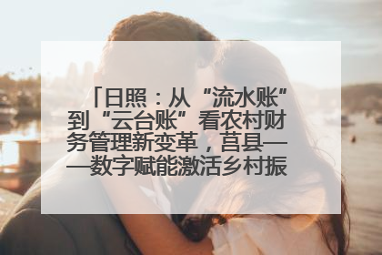 日照：从“流水账”到“云台账”看农村财务管理新变革，莒县——数字赋能激活乡村振兴“一池春水”