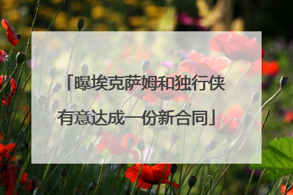 曝埃克萨姆和独行侠有意达成一份新合同