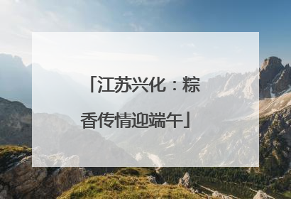 江苏兴化：粽香传情迎端午