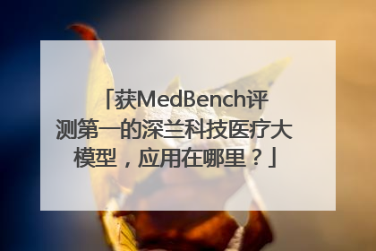 获MedBench评测第一的深兰科技医疗大模型，应用在哪里？