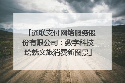 通联支付网络服务股份有限公司：数字科技绘就文旅消费新图景