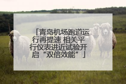 青岛机场跑道运行再提速 相关平行仪表进近试验开启“双倍效能”