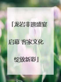 龙岩非遗盛宴启幕 客家文化绽放新彩