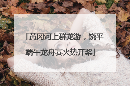 黄冈河上群龙游，饶平端午龙舟赛火热开桨