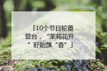 10个节目轮番登台，“茉莉花开”盱眙飘“香”