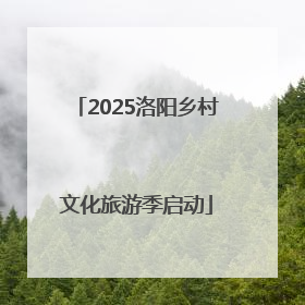 2025洛阳乡村文化旅游季启动